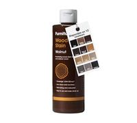Teinte à Bois Furniture Clinic (Noyer) - Séchage Rapide, Haute Concentration, Application Facile pour les Bois Intérieurs & Extérieurs - Base d’Eau - 250ml