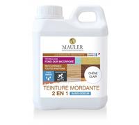 Teinture bois 2 en 1 - chêne foncé - 1 litre Mauler