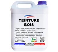 Teinture Bois - Codeve Bois/Chêne foncé - 5L - Intérieur/extérieur - Pour Teinter Tous Vos Bois Résineux, Feuillu, Européen Ou Exotique.