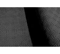 Teknigomme Protège Table sous Nappe PVC Noir Graphite- Largeur 140 - Roulé sur Tube en Carton (sans Plis) (Rect 140 x 350 cm)