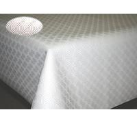 Teknigomme sous Nappe P.V.C Blanc - Protège Table (1,40 x 1,00 m)