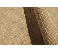 Teknigomme sous Nappe P.V.C Crème- EP. 2,2 mm- Largeur 140 cm (Rectangle 1,40 x 2,00 m)