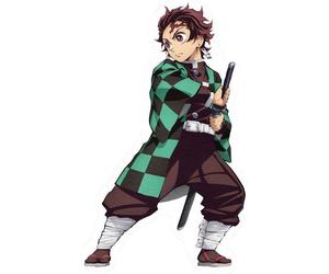 Teknofun Demon Slayer : Kimetsu no Yaiba Applique LED Tanjiro 30 cm