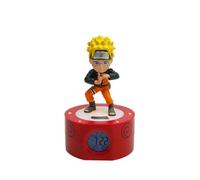 Teknofun Réveil lumineux Naruto Shippuden 18 cm – Numérique, USB inclus, 3×AAA/Secteur, dès 6 ans