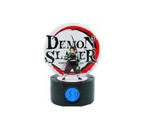 Teknofun Réveil lumineux – Licence officielle Demon Slayer TANJIRO 20 cm, 2 modes, USB/3×AAA