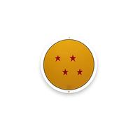 Teknofun - Licence Officiel Dragon Ball Z - Neon Mural LED Boule de Cristal 30 cm - Décoration Lumineuse - Fonctionne sur Secteur - pour Les Enfants et Adulte - 811416