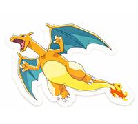 TEKNOFUN - Licence Officiel Pokemon - Neon Mural LED Dracofeu 26 cm - Décoration Lumineuse - câble USB (Inclus) - Livré avec 2 Supports -pour Enfants et Adultes - À partir de 14 Ans - 811373