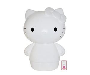 TEKNOFUN - License Hello Kitty - Figurine Lumineuse Géante Hello Kitty 80 Cm - Sans Fil - Inclus 3 Modes d'Eclairage - Batterie Li-Ion Rechargeable - Câble + Adaptateur Inclus - Blanc - 811203