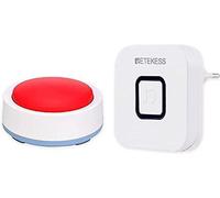 Téléavertisseur portable pour soignants / Alarme à bouton d'appel d'urgence / Système d'alarme d'urgence / Aide personnelle en cas d'urgence
