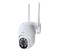 Telecamera di videosorveglianza Wireless PNI IP840, WiFi, PTZ, 8MP 4K, Slot Micro SD, standalone, funzioni AI, app ICSee