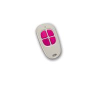 Télécommande 4 canaux - Blanc et fushia