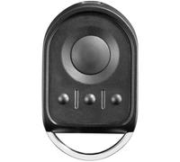 Télécommande 4 canaux RTS - Compatible Somfy - Pour porte garage, volet - Noir - 59x35mm