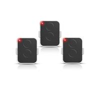 Télécommande à Code Tournant 3 Pièces, 2 Canaux, 433,92 MHz - Remplace les Modèles ON1E, ON2E et ON4E - pour Moteurs de Portail et de Garage