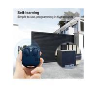 Télécommande à Code Tournant 433 MHz pour Ouvre-Porte de Garage FADINI JUBI 433-2 JUBI 433-4 JUBI 433-2TR (Émetteur Portatif)
