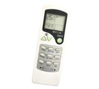 Télécommande AC Écran LCD Contrôleur de remplacement Mode de température Minuterie Boutons de flux d ' air de veille Refroidissement intérieur Alimenté par batterie Combiné de climatisation domestique