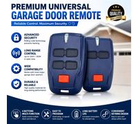 Télécommande B RCB02 RCB04 MITTO 2 4 KLEIO B RCA 02 04 TRC1 TRC2 TRC4 BFT Télécommande pour porte de garage 433,92 MHz A4 20pcs
