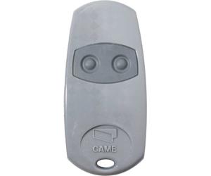 Télécommande CAME TOP 432EE 2 boutons 433 MHz boîtier plastique bicolore gris
