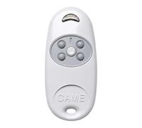 Télécommande CAME TOP434MA 4 Boutons Gris 433,92 MHz Code Fixe pour Portail et Garage - Modèle Remplacé par la TOP44FGN Compatible - 4 Canaux Auto-Apprentissage, Récepteur AF43S RE432M
