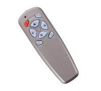 Télécommande de Cheminée Noire avec Thermostat Précis, Minuterie | Contrôle Simple, Format 11,50x4,00x1,50cm, Piles 2 X Aaa, pour Pièces et Plusieurs Espaces