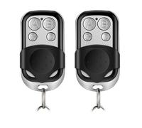 Télécommande de Garage 2 pièces, Compatible avec NICE FLO1 FLO2 FLO4 433MHz, Code fixe