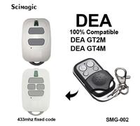 Télécommande de garage DEA GT2M GT4M 433,92mhz,code fixe,commande de porte,émetteur[A763449661]
