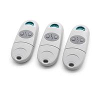 Télécommande de portail compatible Came Top 432EV 432EE 432NA, 433,92 MHz, télécommande pour portail automatique et porte de garage, 2 boutons, piles incluses, lot de 3