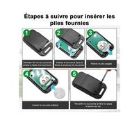 Télécommande de Portail S0-Mfy 433,42 MHz pour 2401539, 1841026, 1841025, 2 Canaux, Code Tournant, Télécommande de Garage avec Bip