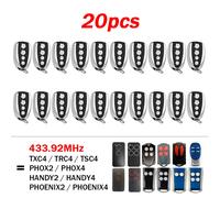 Télécommande de porte de garage/portail électrique 433,92 MHz PHOX HANDY PHOENIX 2 4 TSC4 TRC4 TXC4 PHOX2 PHOX4 PHOENIX2 100 % clone 1pcs YNG115