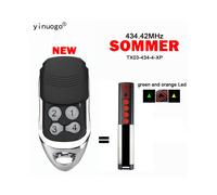 Télécommande de porte de garage Sommer Tx03-434-4-xp 434,42 MHz Émetteur de remplacement pour porte