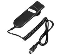 Télécommande de Rechange pour Fauteuil Releveur 5 Broches, 2 Boutons | ABS Noir, Interface Simple à Prise Ronde Cinq Broches, Commande de Levage et Abaissement, pour Salon et Aidants