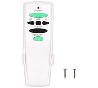 Télécommande de rechange pour ventilateur de plafond Hampton Bay avec variateur d'intensité à 3 vitesses pour ventilateur UC7078T, CHQ7078T, UC7083T, CHQ7083T, L3H2010FANHD, HD6DLL