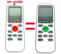 Télécommande de Remplacement - Airton - DC Inverter - TAC 12CHSA/ZI - TAC 18CHSA/ZI