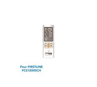 Télécommande de remplacement climatisation pour FIRSTLINE FCS12000CH