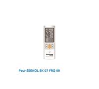 Télécommande de remplacement climatisation pour SEEKOL SK 07 FRG 08