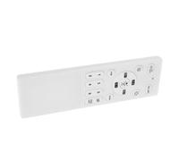 Télécommande de Ventilateur de Plafond 6 Vitesses, Contrôleur Blanc | Plastique, Réglage sans Fil Lumière Vitesse, été Vacances, Chambre Salon