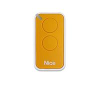 Télécommande d'origine Nice INTI 2L jaune rolling code 2 canaux pour portails