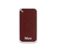 Télécommande d'origine Nice INTI 2L rouge rolling code 2 canaux pour portails