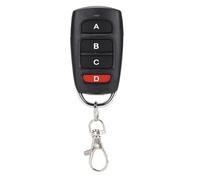 Télécommande D'ouvre-porte, KB-1304A Télécommande Universelle 433MHz Apprentissage Programmable 4 Canaux de Remplacement Porte-clés Copie de Télécommandes à Code Fixe et D'apprentissage Communes