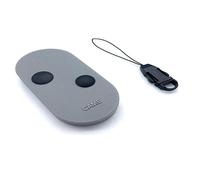 CAME Télécommande de portail TOPD2FGS 2 canaux 433/868 MHz code fixe Gris 806TS-0090