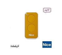 Telecommande - Emetteur Nice Era Inti 2 canaux - Jaune