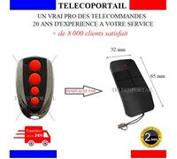Télécommande - ET600 - 4 canaux - Rolling code 433 MHz - Compatible ETDOOR, MAGUISA, THOR