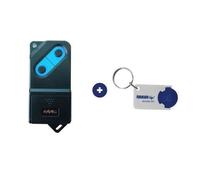 Télécommande FAAC TM2 433 DS, 2 canaux, 433.92 Mhz + 1 porte-clés Domobip