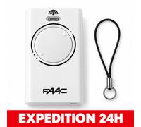 Telecommande FAAC XT2 868 SLH 2 Canaux 868.35 MHz Portail Garage Lot 1 ou 2