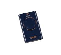 Télécommande FAAC XT4 433 SL pour ouvre-porte de garage, émetteur sans fil à 4 boutons, design compact noir