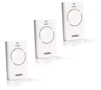 Télécommande FAAC XT4 868 SLH NOIR Pack de 3 - Blanc