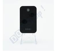 Télécommande FAAC XTO2 SLH-SL-DS-RC 787032 2 canaux noire 433 MHz remplace SLH/SL/DS/RC