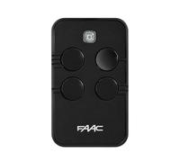 Télécommande FAAC XTO4 SLH-SL-DS-RC 433 MHz 4 Canaux pour Portail - Nouveau Boîtier 2025 Réf 787033 - Remplace XT4 SLH 787008, XT4 SL 787015, TML4 - Code Tournant ou Fixe, LED Bicolore, Pile CR2032