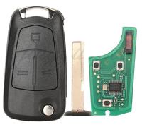 Télécommande, fréquence 433 MHz, compatible avec plusieurs modèles, 3 boutons, puce PCF7946 HU43