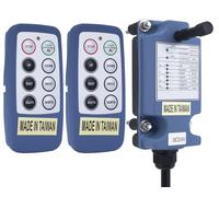 Télécommande Funk pour grue, 6 canaux, 12-24 V, 2 émetteurs, portée de 100 mètres