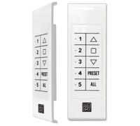 Télécommande Gaposa 5 canaux - blanche - QCTX02H